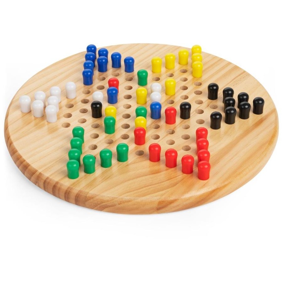 Wooden Solitare/Chinese Checkers Board